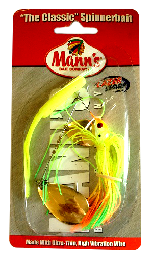 Blister packaging spinner bait